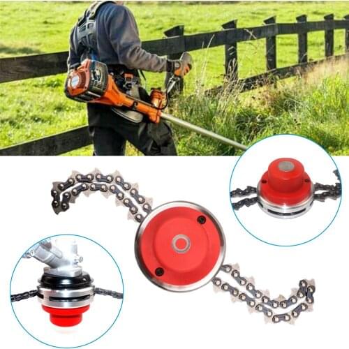 Universal Lawn Mower Chain Grass Trimmer Head Chain Brushcutter for Garden Grass Cutter Tool Spare Parts for Trimmer Garden Tool
