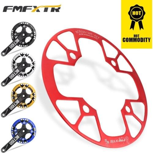 Fixed Gear Cycling mountain bike Sprocket support market protection cover large 32T/36T/38T/40T/42T Bicycle Crank crankset mtb