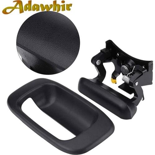 Door Handle & Bezel TailGate Liftgate Latch For GMC Sierra Chevrolet Silverado 1500 2500 3500 1999 2000 2001 2002-2007