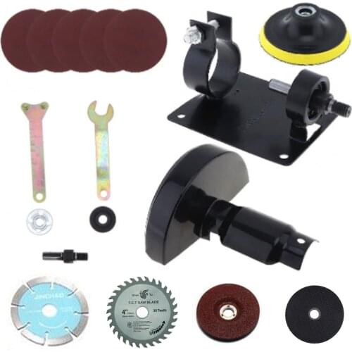 17pcs/lot 13mm Electric Drill Cutting Seat Conversion Tool Accessories With Grinding Wheel For Grinding Polishing Cutting Tile