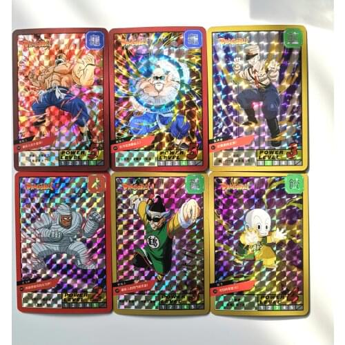 19pcs/set Super Dragon Ball Z Burst Six Heroes Battle Card Ultra Instinct Goku Vegeta Game Collection Cards