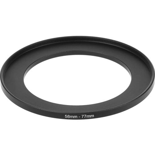 2020 New 58mm To 77mm Metal Step Up Rings Lens Adapter Filter Camera Tool Accessories
