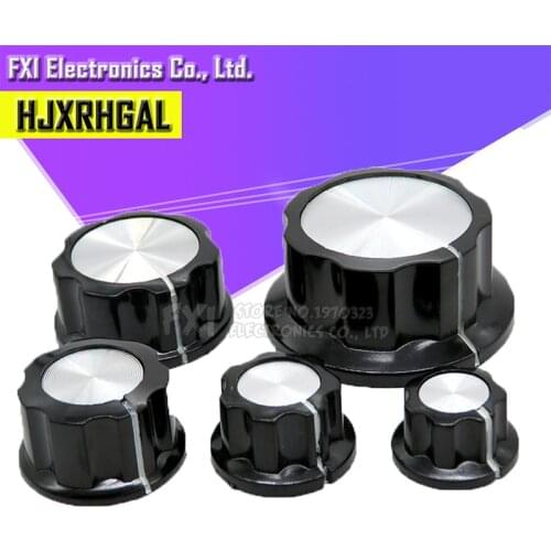 5Pcs MF-A01 MF-A02 MF-A03 MF-A04 MF-A05 Potentiometer Knob WH118/WX050 Rotary Switch Electronic 6mm