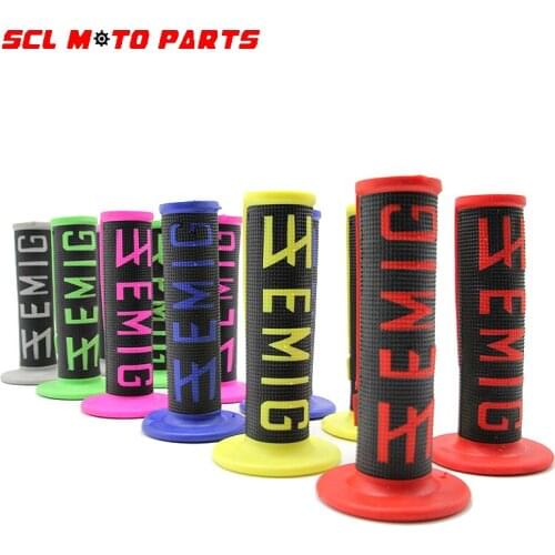 ALconstar-Racing Motorcycle 7/8" Hand Grips Universal Handle Bar For Dirt Bike/Pit Bike Used For Motocross Handle Grips