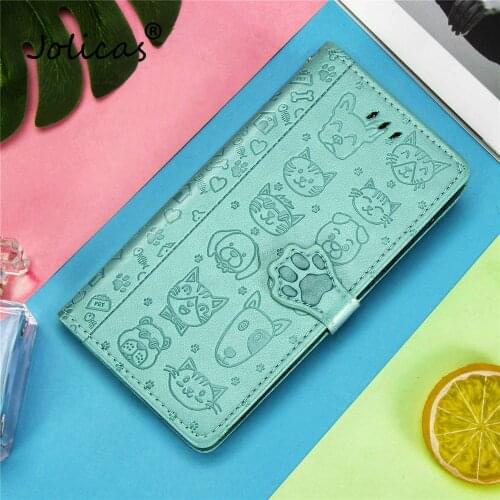 Cell Cases For capa Huawei Mate 30 Lite Dog Flip Case sFor Huawei estojo Mate 30 Lite Telefoon PU Leather Flip Case Protect