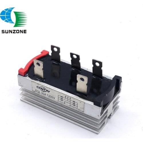 SQL30A 30A 1200V Motor Electric Generator Three Phase Rectifier Diode Module 30Amp High Voltage Fast Recovery Rectifier Diode