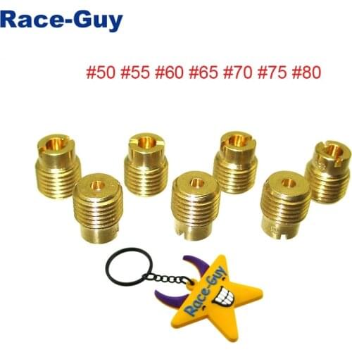 #50 #55 #60 #65 #70 #75 #80 Carburetor Carb Main Jet For 5.5hp 6.5hp Lifan Predator 212cc Honda Clone GX160 GX200 GX390