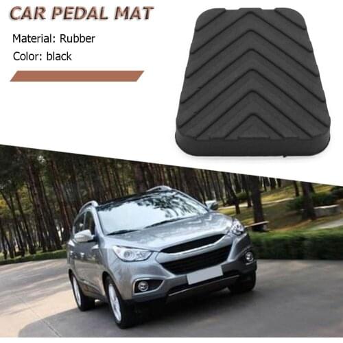 Classic 2pcs Rubber Foot Pedal Brake Clutch Pads Cover Replacement Parts for Hyundai Car Automobile Supplies Accessaries Parts