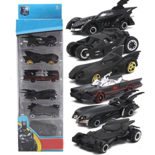 6pcs Chariot 1:64 Alloy Model Car Sets 6th Generation 7-8cm Classic Vehicles Christmas New Year Gifts Toys Cars for Kids