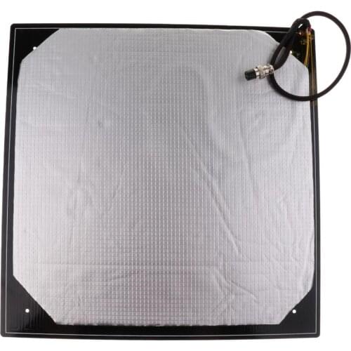 Max 310*310/410*410/510*510*3MM heatbed Upgrade12 24V Heated Bed Aluminum MK3 for CR-10 V2 CR-10S S4 S5 3d printer Hotbed parts