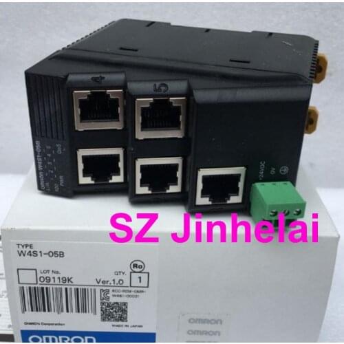OMRON W4S1-05B Authentic original Ethernet Modules 5 Port Ethernet Switch