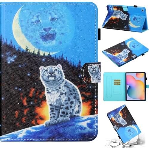 Smart Case For Samsung Galaxy Tab A 10.1" inch 2019 SM-T510 SM-T515 10.1 Inch Funda PU Leather Wallet Flip Stand Case Coque