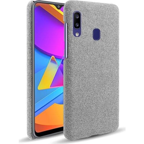 Cloth Cases For Samsung Galaxy M10S Case 6.4 inch Slim Retro Cloth Hard Phone Cover For Samsung M10S SM-M107F/DS Coque Capa