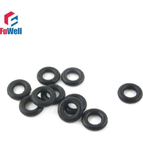 500pcs NBR 1mm Thickness O Ring Seals NBR 15/16/17/18/19/20/21/22/23/24/25mm OD Oil Resistance O Rings Hole Seals Gasket Washers