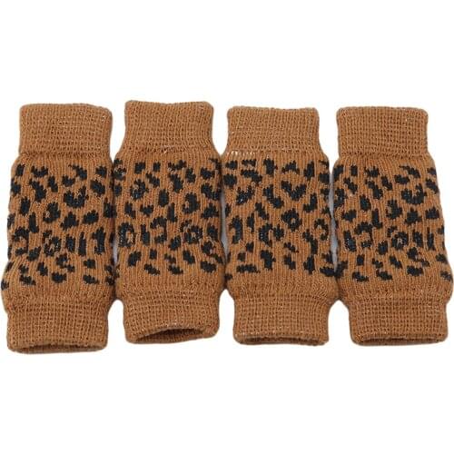 4Pcs/Set New Arrivals Dog Warm Knee Protector Anti-Skid Pet leg Warm Pet Supplies Pet Socks High Quality Cover Joint Protection