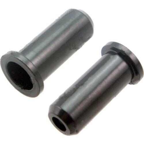 20Pcs/lots Black Bass Guitar String Mounting Ferrules Bushing Electric Bass Bridge String retainer guitar accessories parts