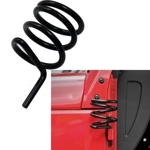 For Jeep Wrangler JK JL 2007- 2016 2017 2018 Metal Car Side Door Water Cup Holder Stand Drinks Holder Car Accessories Styling