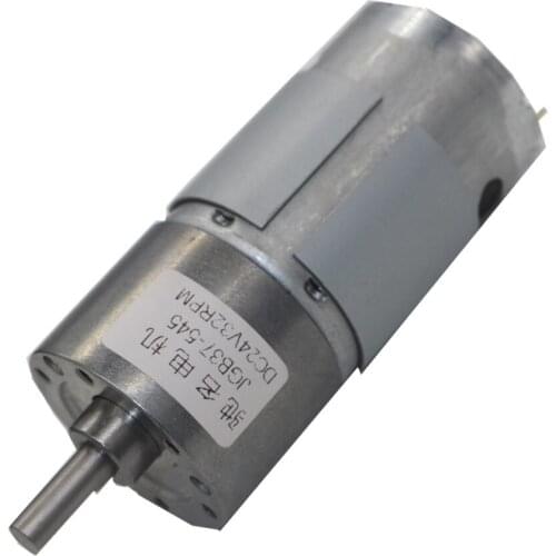 JGB37-545 Deceleration Motor, Smart Car Motor, 12V24V Miniature DC Gear Motor, Low Speed Motor