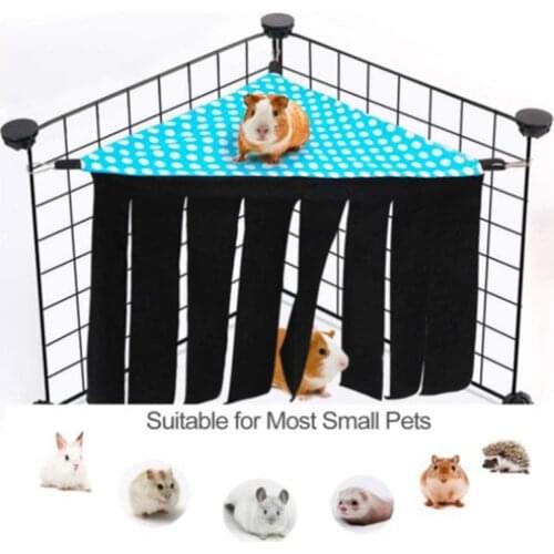 Tassel Hideout Tassel Hamster House Pet Rabbit Hamster Cage Pet Tent Small Animal Accessories Guinea Pig Cage Pet Hammock Cage