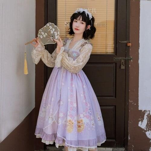 Sweet princess lolita dress vintage lace bowknot peter pan collar high waist victorian dress kawaii girl gothic lolita op loli