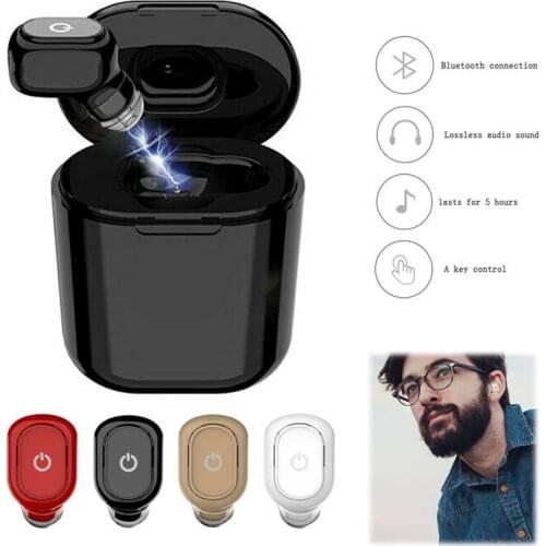 In Ear Mini Headset Wireless Earphone Sport Driving Earbud for iPhone Samsung LG Motorola Huawei Xiaomi Android Phone