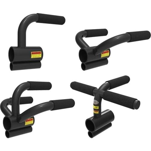 Gym Fitness Barbell Attachment T-Bar Rowing Handle Core Strength Trainer Barbell Rod Insert Row Plate Home Workout Equipment