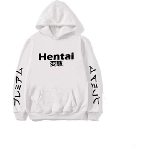 2020 New Arrival Japan Harajuku Hoodies Hentai Printing Pullover Sweatshirt Hip Hop Streetwear Men/Women Hooded Sweatshir