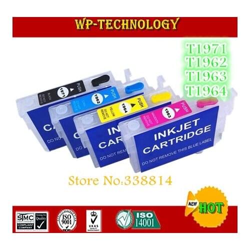 Empty Refill cartridge suit for Epson Expression XP-201/XP-204/XP-214/XP-401 , With ARC chip, T1971,T1962 T1963 T1964 series