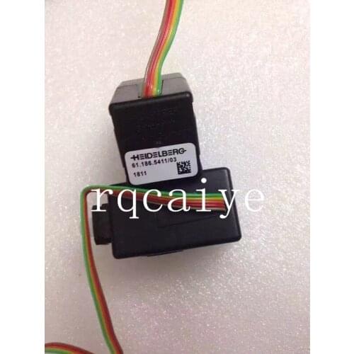 2 Piece High Quality geared motor 24V voltage 61.186.5411/03 SM102 PM74 XL75 Machine Motor