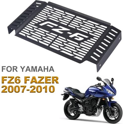 For Yamaha FZ6 FZ 6 FAZER 2007 2008 2009 2010 Motorcycle Accessories Radiator Grille Guard Protector Grill Cover Protection