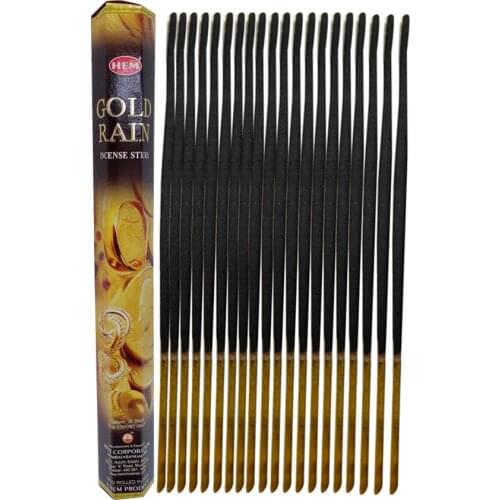 Gold Rain 20 Stick Incense-Gold Rain