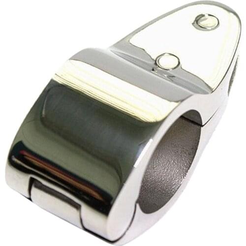 1pcs Boat Bimini Top Hinged Jaw Slide Boat Canopy Tube Clamp Fitting Boat Accessory