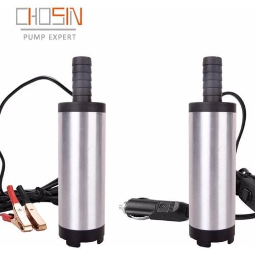 2019 NEW DC 12V /24v Water Oil Diesel Fuel Transfer Refueling Tool 38mm Aluminum alloy Miniature Submersible Pump