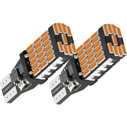 2x W16W LED T15 Canbus Error Free Backup Reverse Lamp for Volkswagen VW Polo Golf CC GTI Passat B7 Tiguan Sharan Scirocco