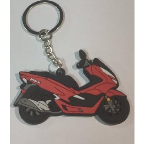3D Key chains Key rings Keychain Keyring for Honda PCX 150 PCX125 motorcycle model Collection Gift