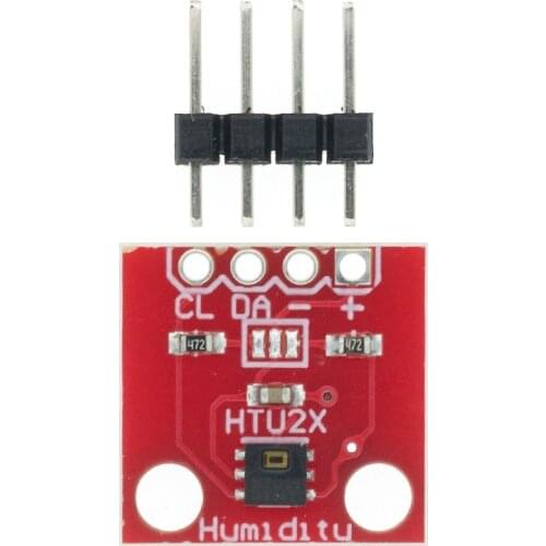 Temperature Humidity Sensor GY-213V-HTU21D HTU21D I2C Replace SHT21 SI7021 HDC1080 Module