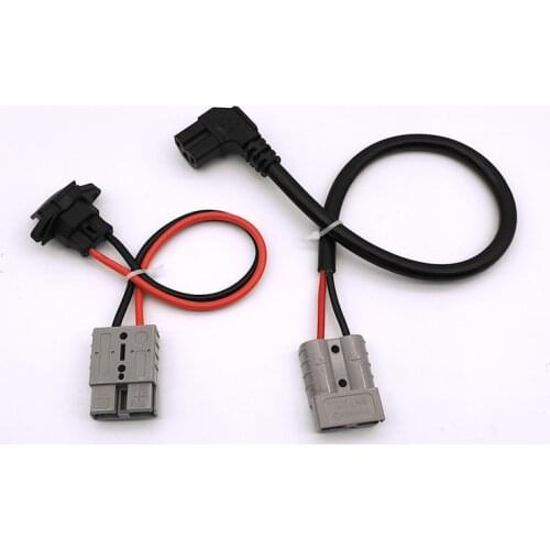 For Anderson Style Plug Connectors 50A 600V with AWG Silver Plated Solid Copper Terminal AC/DC Power Tool Kit