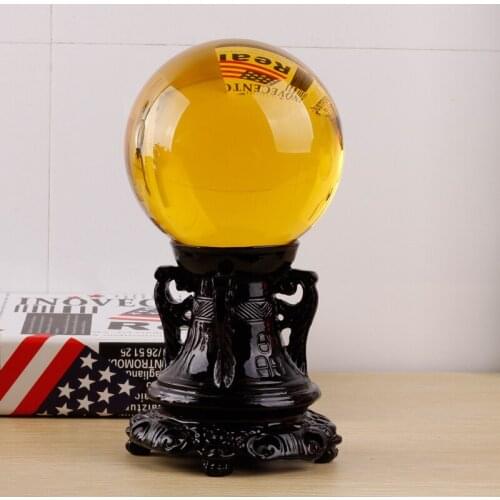 Geomantic master efficacious Exorcise evil spirits talisman HOME House FENG SHUI Talisman topaz Crystal Energy ball statue