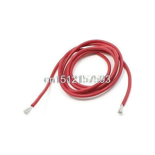 Red Flexible Silicone Wire 16AWG 3.3Ft for High Temperature Work