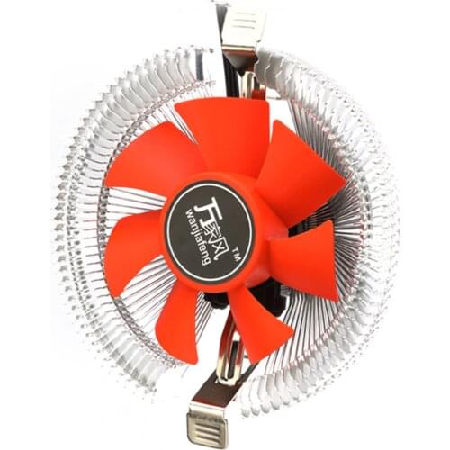 Long Service Life Super Quiet Computer PC CPU Cooler Cooling Fan Heatsink for Intel LGA775 1155 AMD AM2 AM3 754