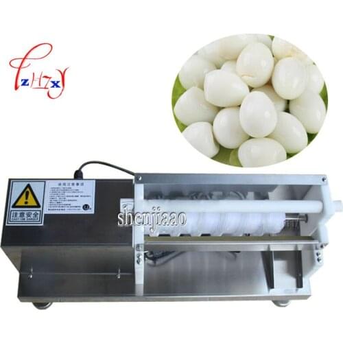 30kg/h High-Efficiency Automatic Sheller machine Quail Egg Shelling Machine Peeling Hulling Machine Car Bombing 110v/220V