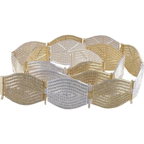 Full diamond Europe vogue female waist chain wedding dress decorates waist chain elegant vogue metallic chatelaine girl