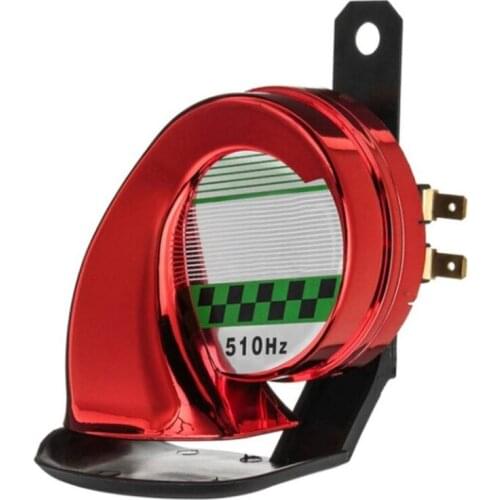 12V Electric Car Horn High Pitch Waterproof Monophonic Horn Motorcycle Retrofit Accessories Car Speaker Wire Connectors #2