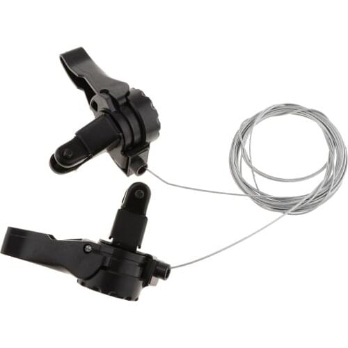 2 Pairs Bike Bicycle Thumb Shifter Shift Levers Replacement 15/18/21 speeds