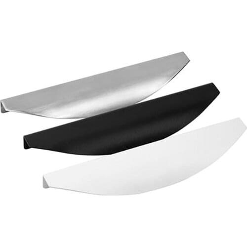 2pcs/lot Stainless Steel Cabinet Handles Hidden Kitchen Cabinet Knobs Drawer pull-handle