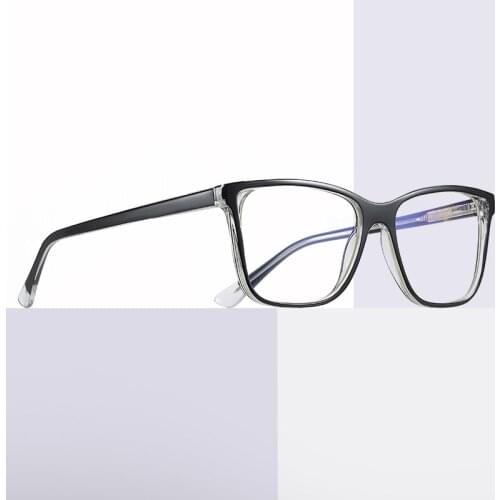 2020 Women Anti Blue Light Glasses TR90 Optic Frame Cat Eye Anti Reflective Eyeglasses For Computer Customized Prescroption