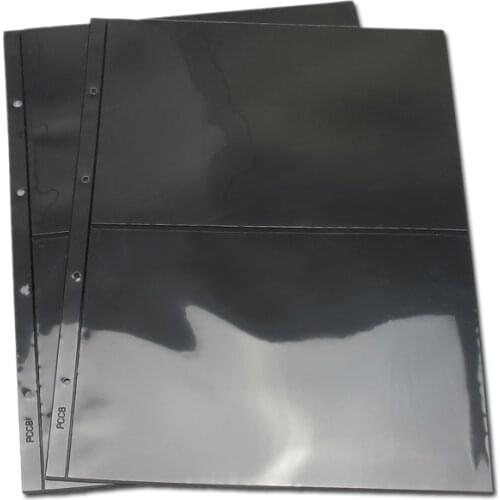 810534 PCCB standard large loose-leaf inner page (two lines on both sides with black background)