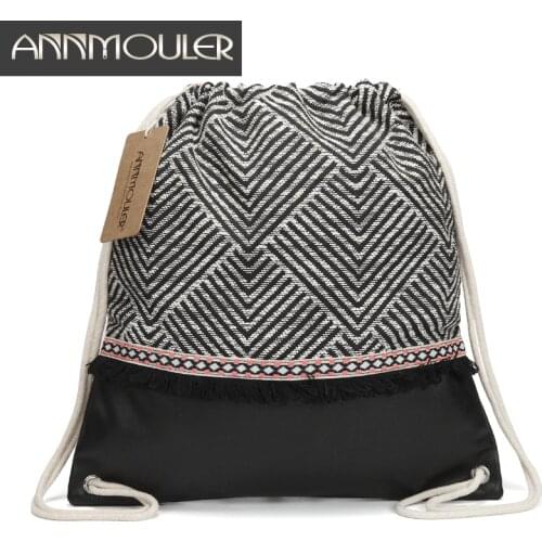 Annmouler Women's Textile Backpacks