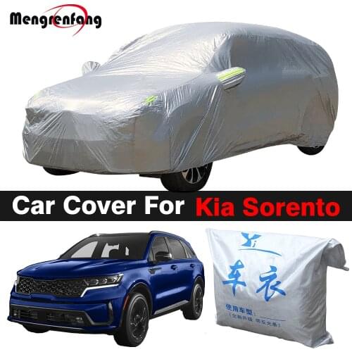 Car Cover Outdoor Anti-UV Sun Snow Rain Dust Protection SUV Cover For Kia Sorento