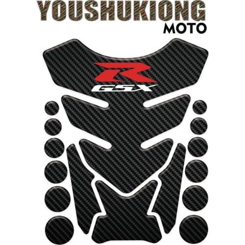 Tank Pad Cover Cap Triple Clamp Sticker For GSXR GSX-R 1000 2009-2016 K9 K10 L1 L2 L3 L4 L5 L6 3D Motorcycle Racing Decal